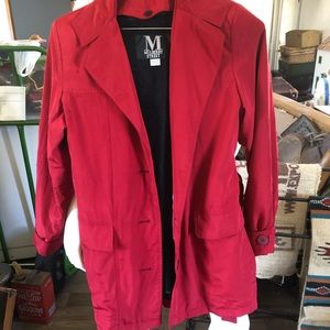 Trench vintage red